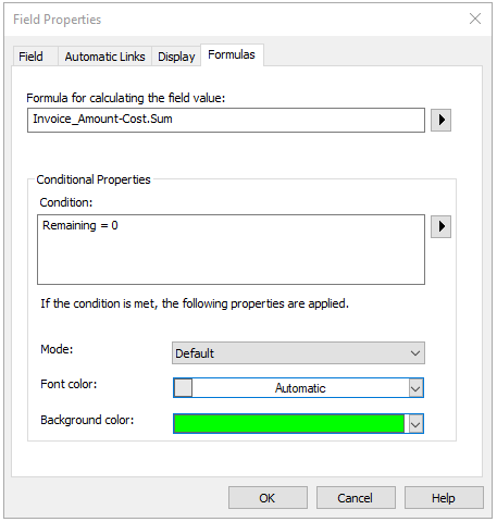 Bild einer Berechnung