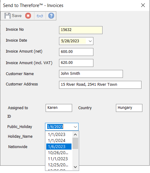 Bild der Filterung in einer Endbenutzeranwendung