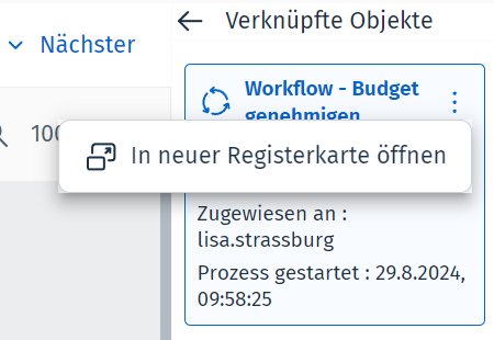 Bild des Kontextmenüs, das durch Klicken auf die vertikalen Auslassungszeichen aufgerufen wird Bild des Kontextmenüs, das durch Klicken auf die vertikalen Auslassungszeichen aufgerufen wird