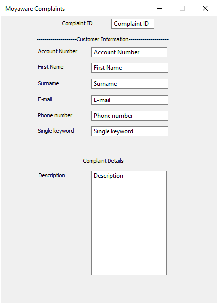 Image illustrant une définition de dossier qui contient des champs de données d'index
